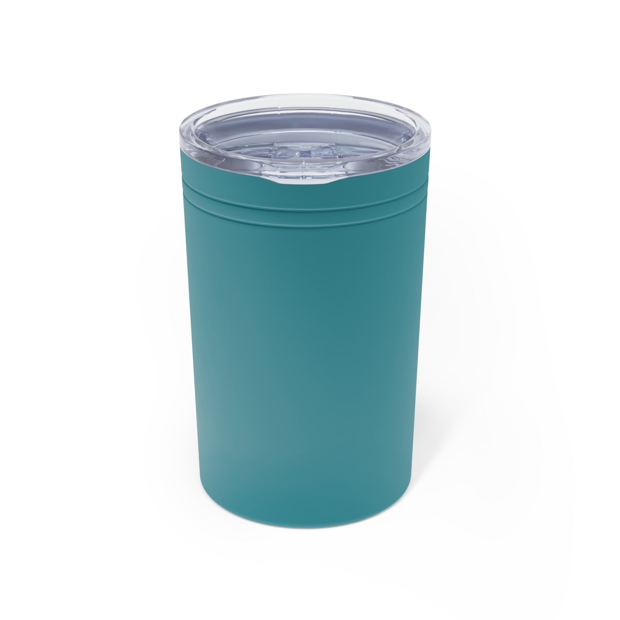 11oz Vacuum Insulated Tumbler — Sleek Travel Cup with Gold Logo