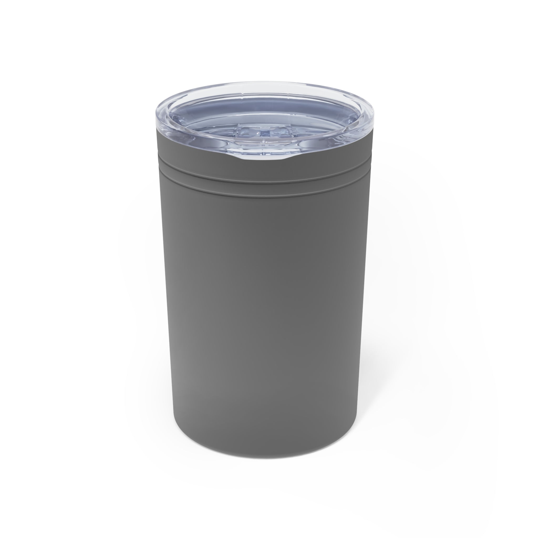 11oz Vacuum Insulated Tumbler — Sleek Travel Cup with Gold Logo