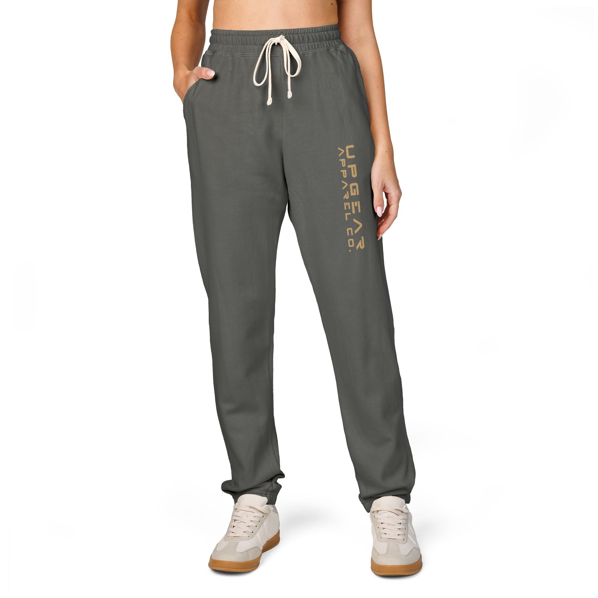 Sport Sweatpants — Garment-Dyed Fleece Joggers